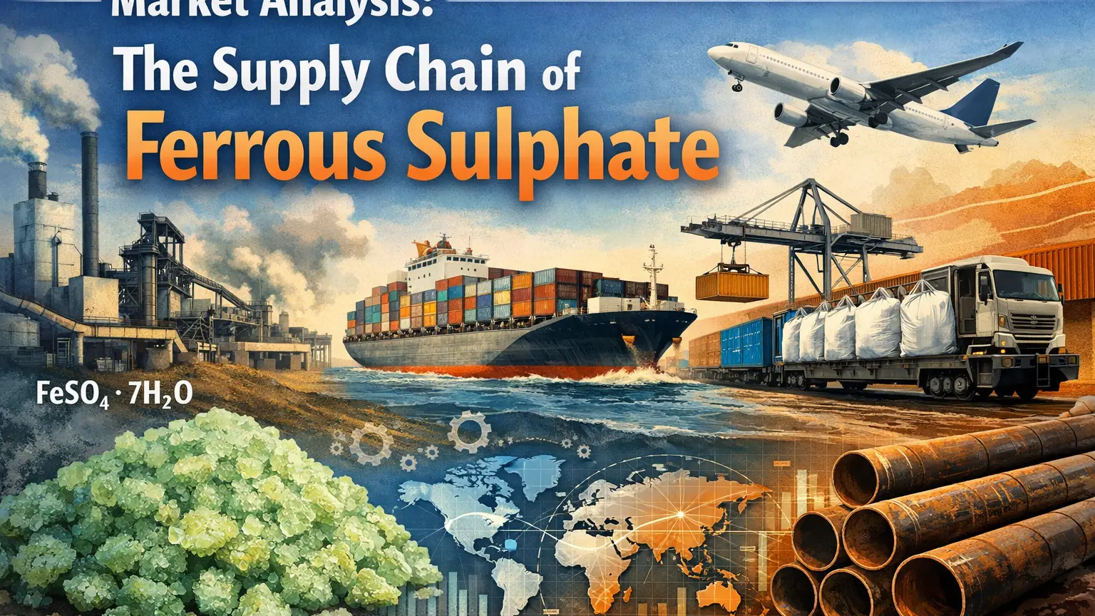 Mercado de monohidrato de sulfato ferroso: tendencias de las materias primas y perspectivas de la cadena de suministro