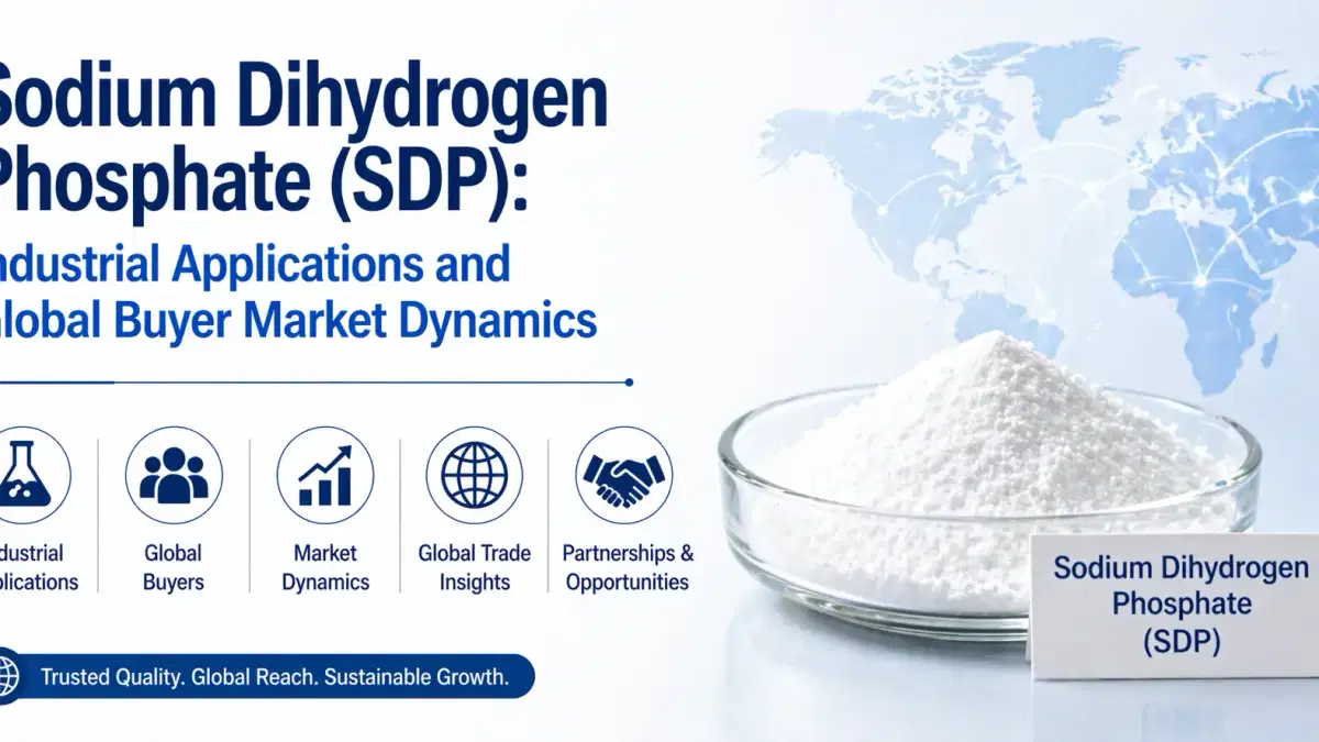 Sodium Dihydrogen Phosphate (SDP): Applications & Global Market Insights