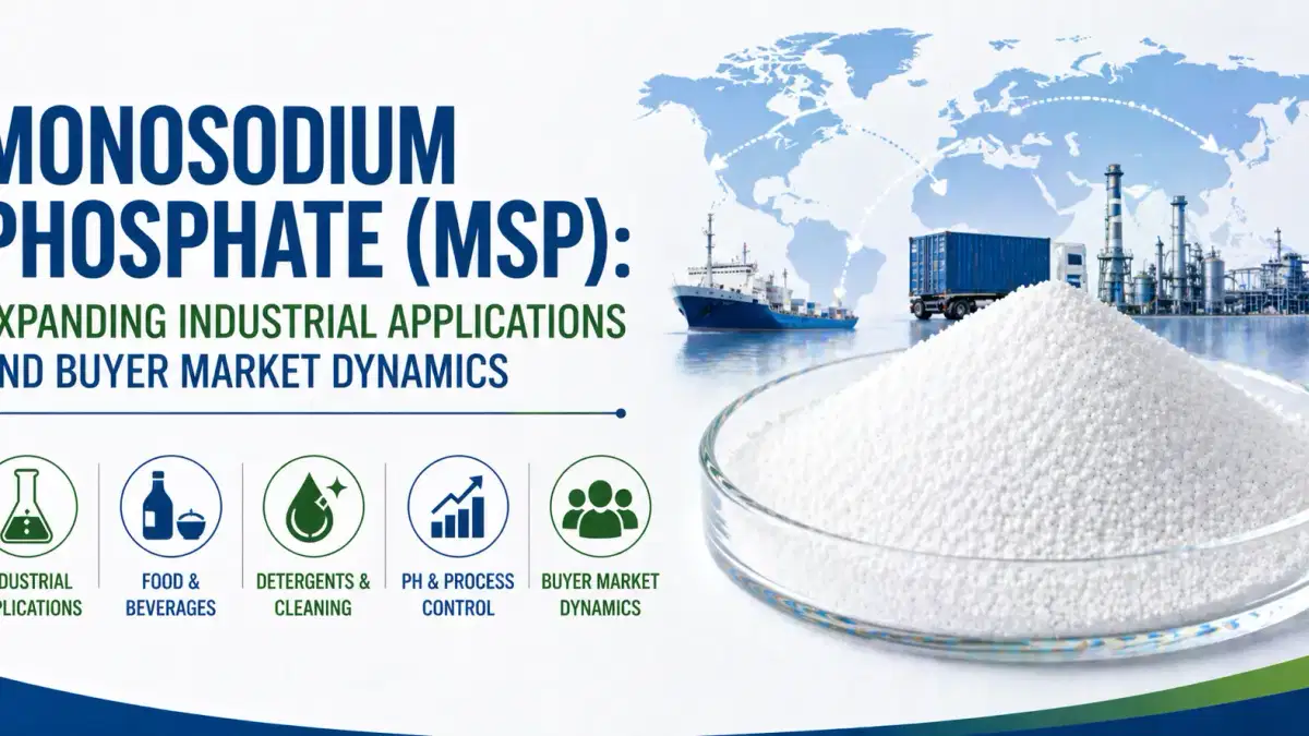 Monosodium Phosphate (MSP): Expanding Industrial Applications and Buyer Dynamics